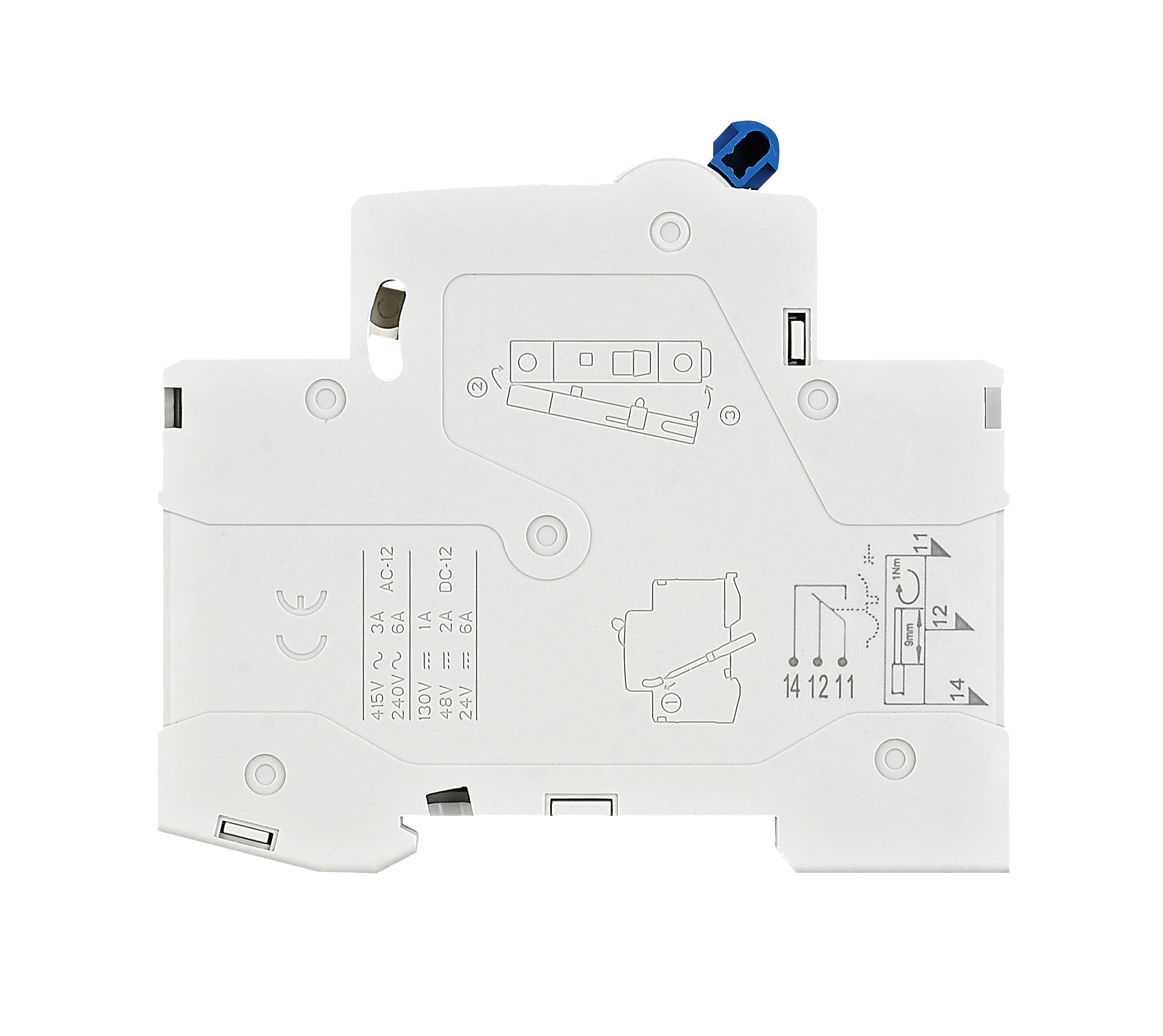 XF9 (Auxiliary Contact for NB1, NBH8, NB1L, NBH8LE)
